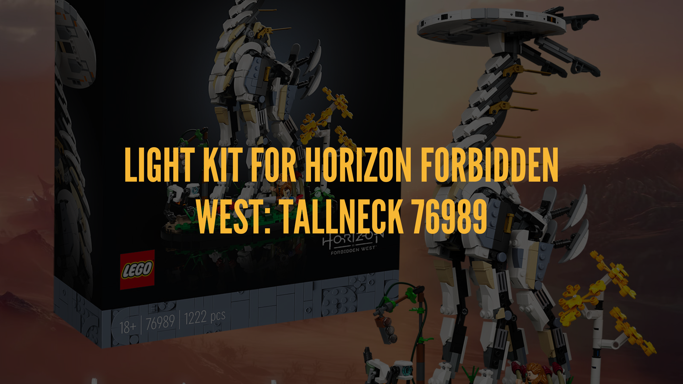 LEGO® Horizon Forbidden West Tall Neck 76989 Set Review – Game of