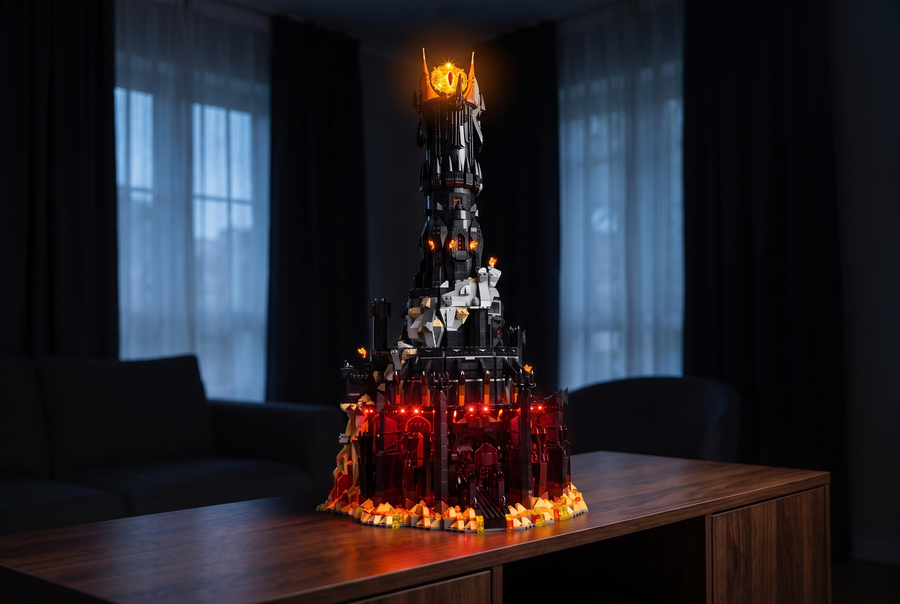 LEGO® The Lord of the Rings: Barad-dûr™ 10333 + its light kit