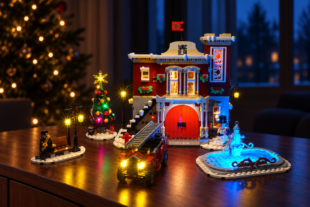 Light Kit for LEGO® Winter Village Fire Station 10263