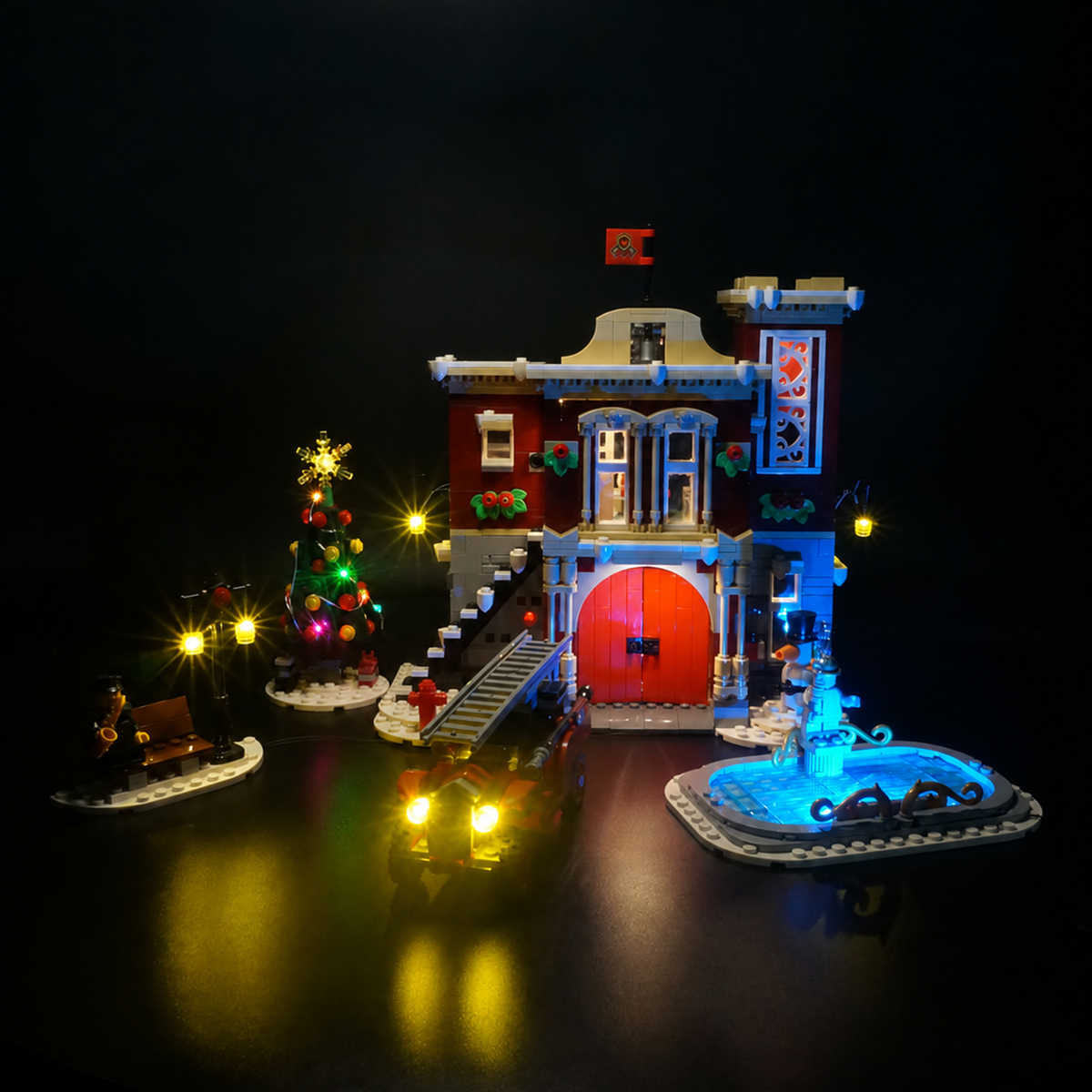 Light Kit for LEGO® Winter Village Fire Station 10263