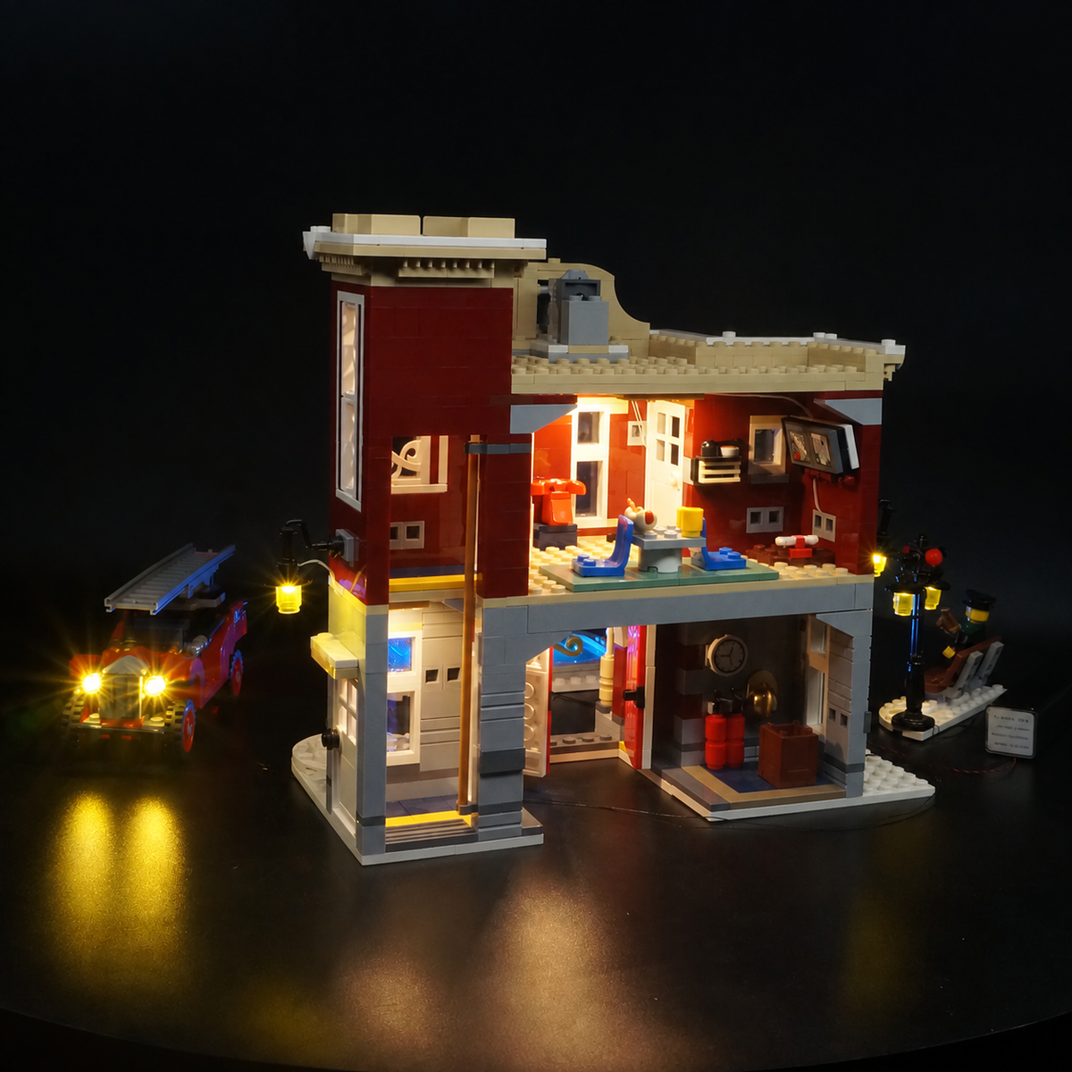 Light Kit for LEGO® Winter Village Fire Station 10263