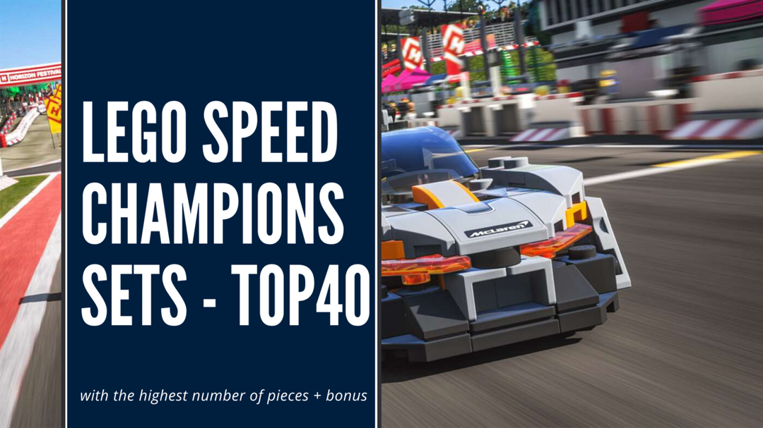 TOP 40 LEGO® Speed Champions Sets