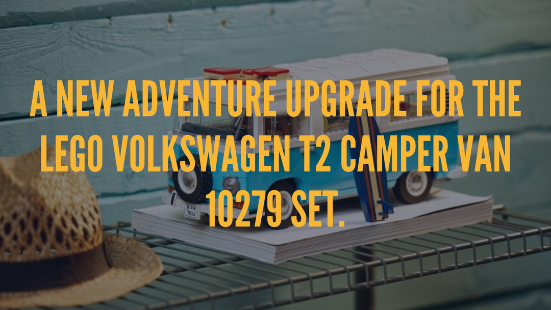 A new adventure upgrade for the LEGO Volkswagen T2 Camper Van 10279 Set.