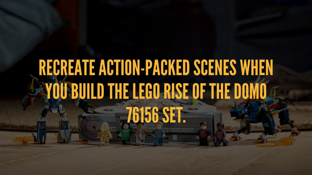 Recreate action-packed scenes when you build the LEGO Rise of The Domo 76156 Set.