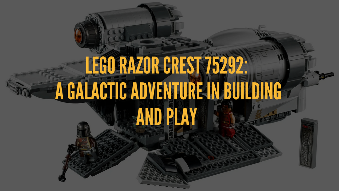 LEGO Razor Crest 75292 - A Galactic Adventure in Building and Play