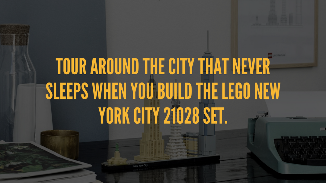 Tour around the city that never sleeps when you build the LEGO New York City 21028 Set.