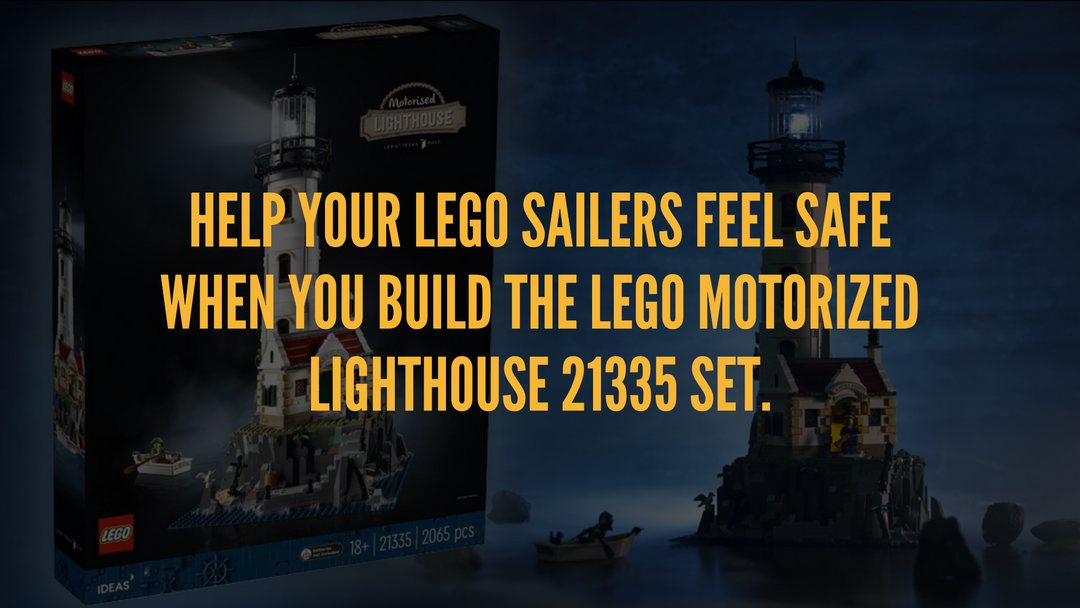 Help your LEGO sailers feel safe when you build the LEGO Motorized Lighthouse 21335 Set.