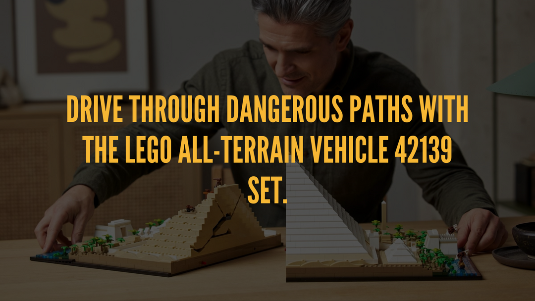 Go on an unforgettable adventure when building the LEGO Pyramid of Giza 21058 Set.