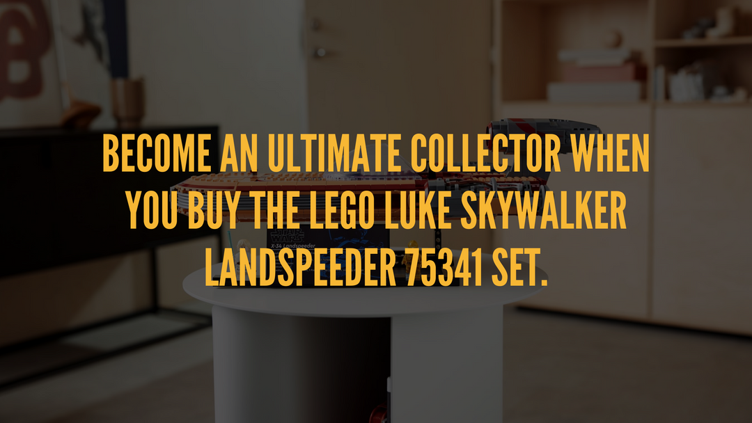 Become an ultimate collector when you buy the LEGO Luke Skywalker Landspeeder 75341 Set.