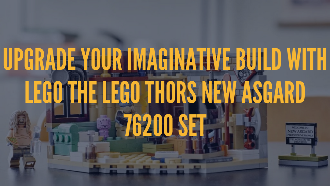 Upgrade your imaginative build with LEGO® Bro Thor's New Asgard 76200 Set