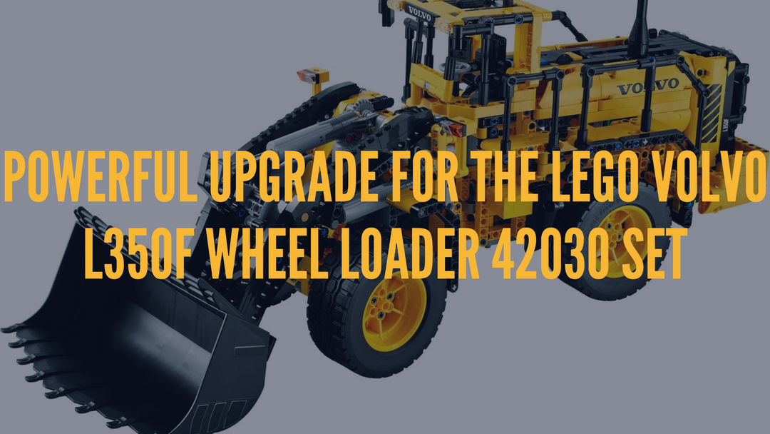 Powerful Upgrade For The LEGO VOLVO L350F Wheel Loader 42030 Set