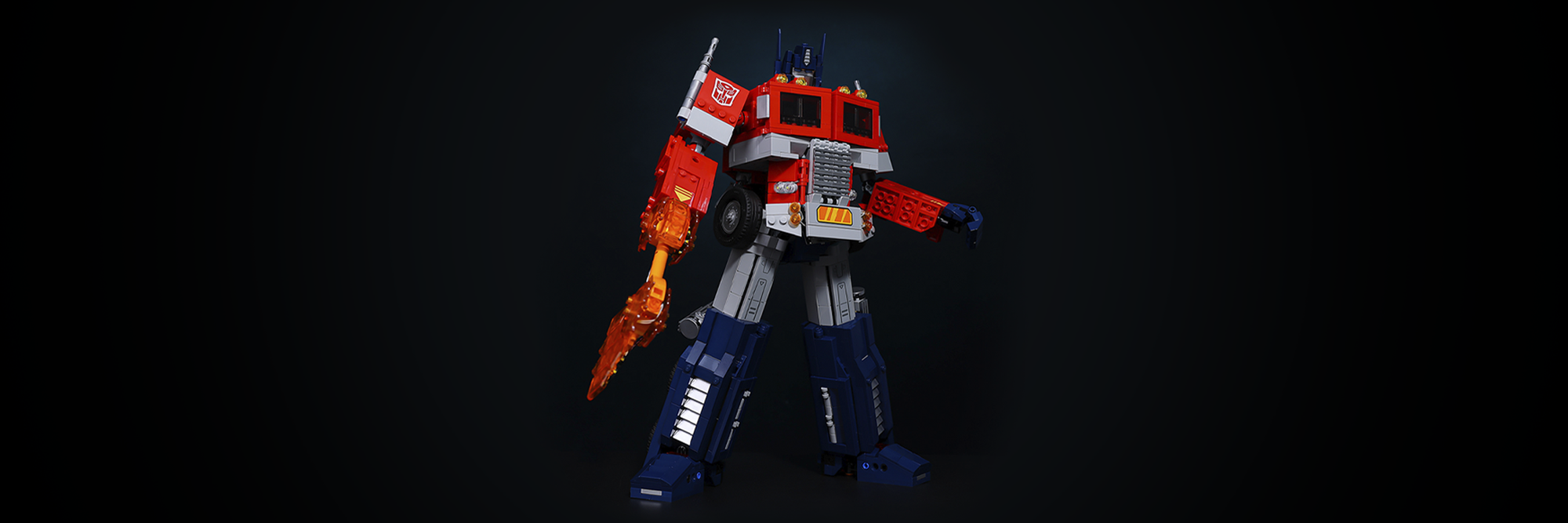 lego optimus prime light kit