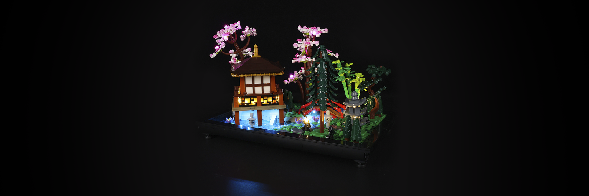 Tranquil Garden with light kit