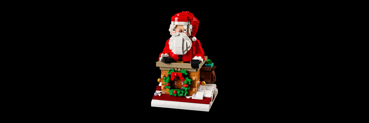 Santa's Holiday Countdown 40874 light kit off