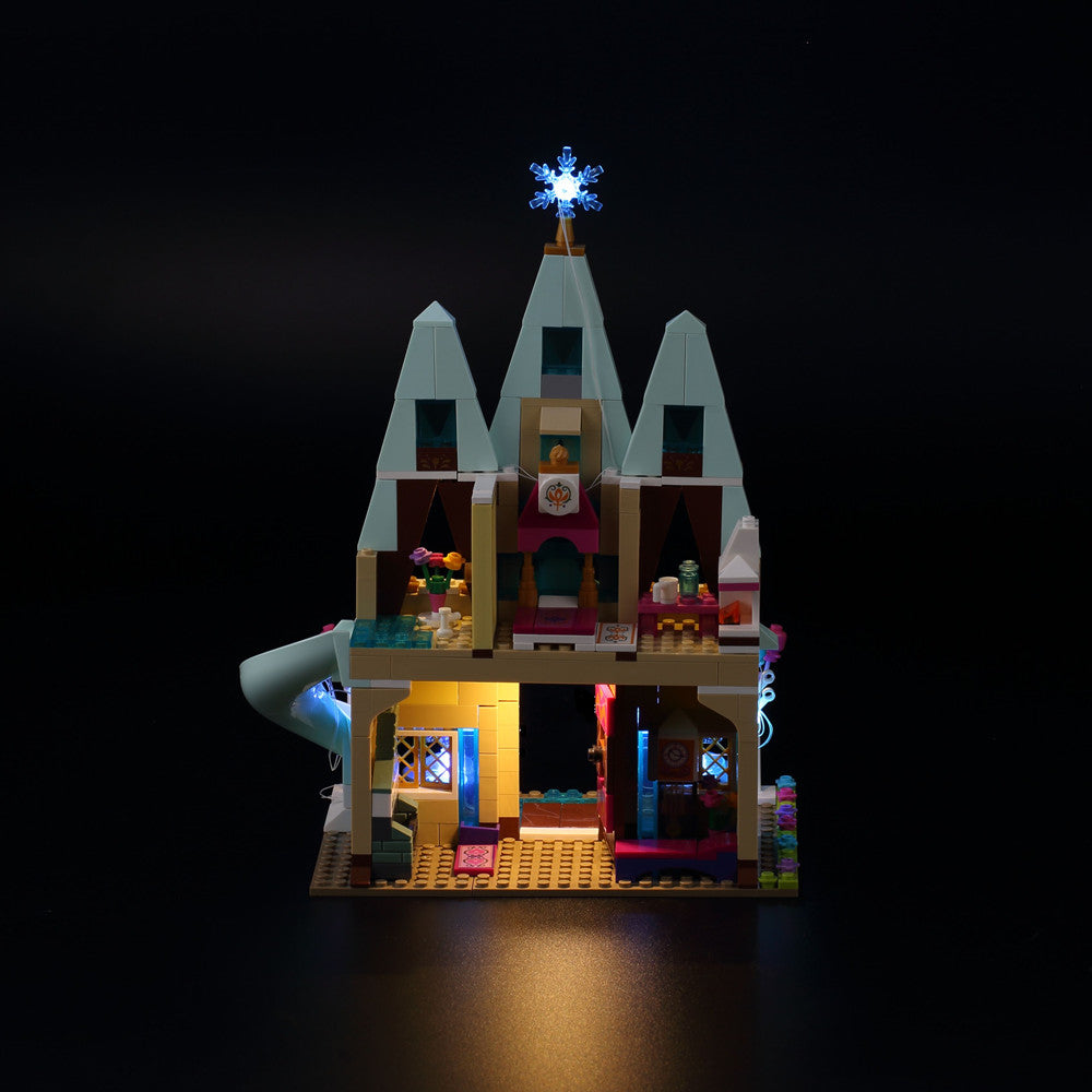 Light Kit for LEGO® Arendelle Castle Celebration 41068, alternate castle view