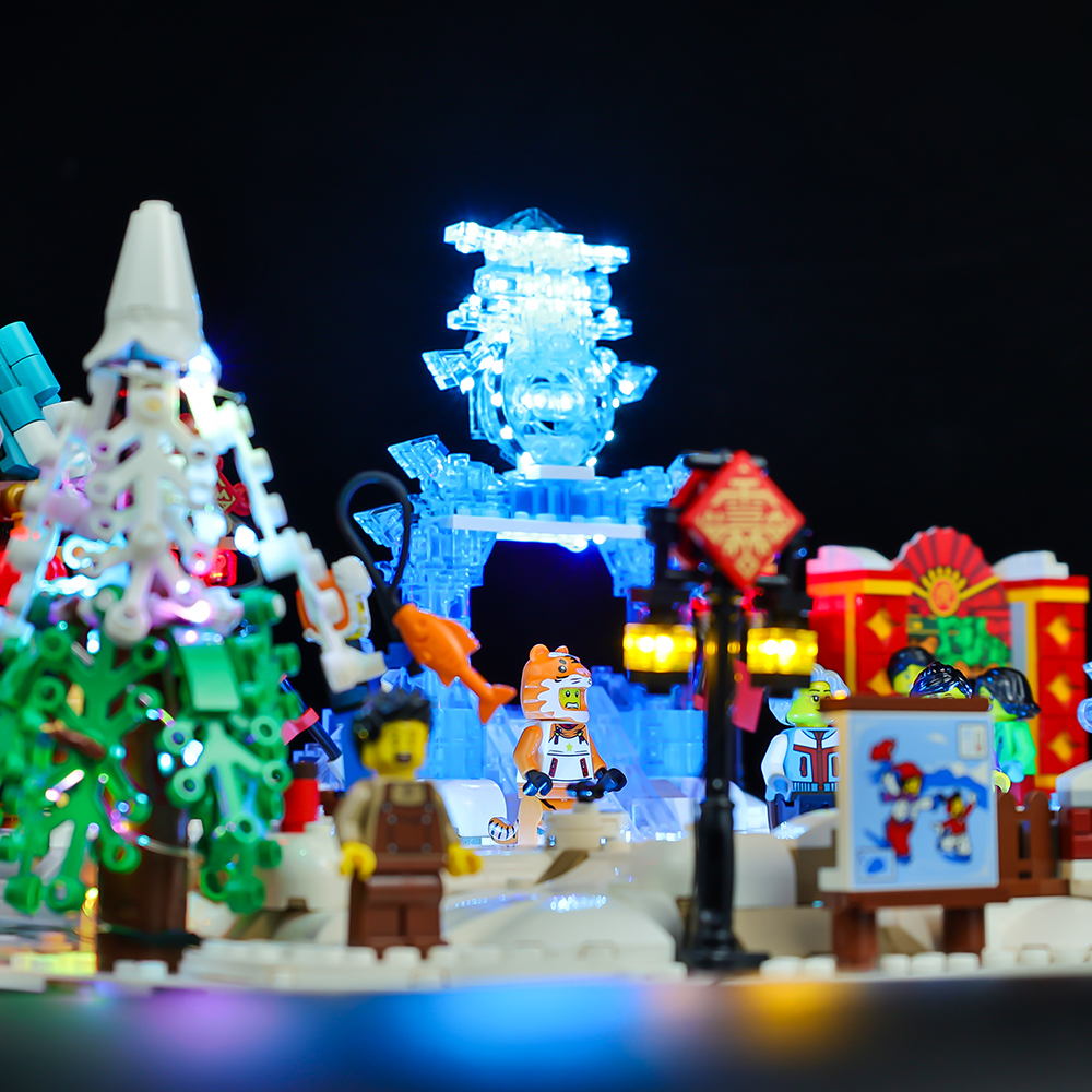 Light Kit for LEGO® Lunar New Year Ice Festival 80109