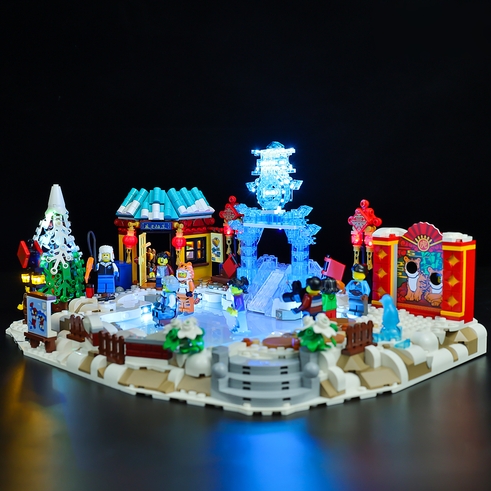 Light Kit for LEGO® Lunar New Year Ice Festival 80109