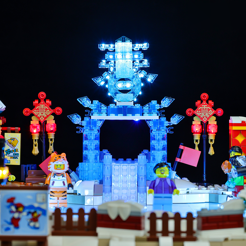 Light Kit for LEGO® Lunar New Year Ice Festival 80109
