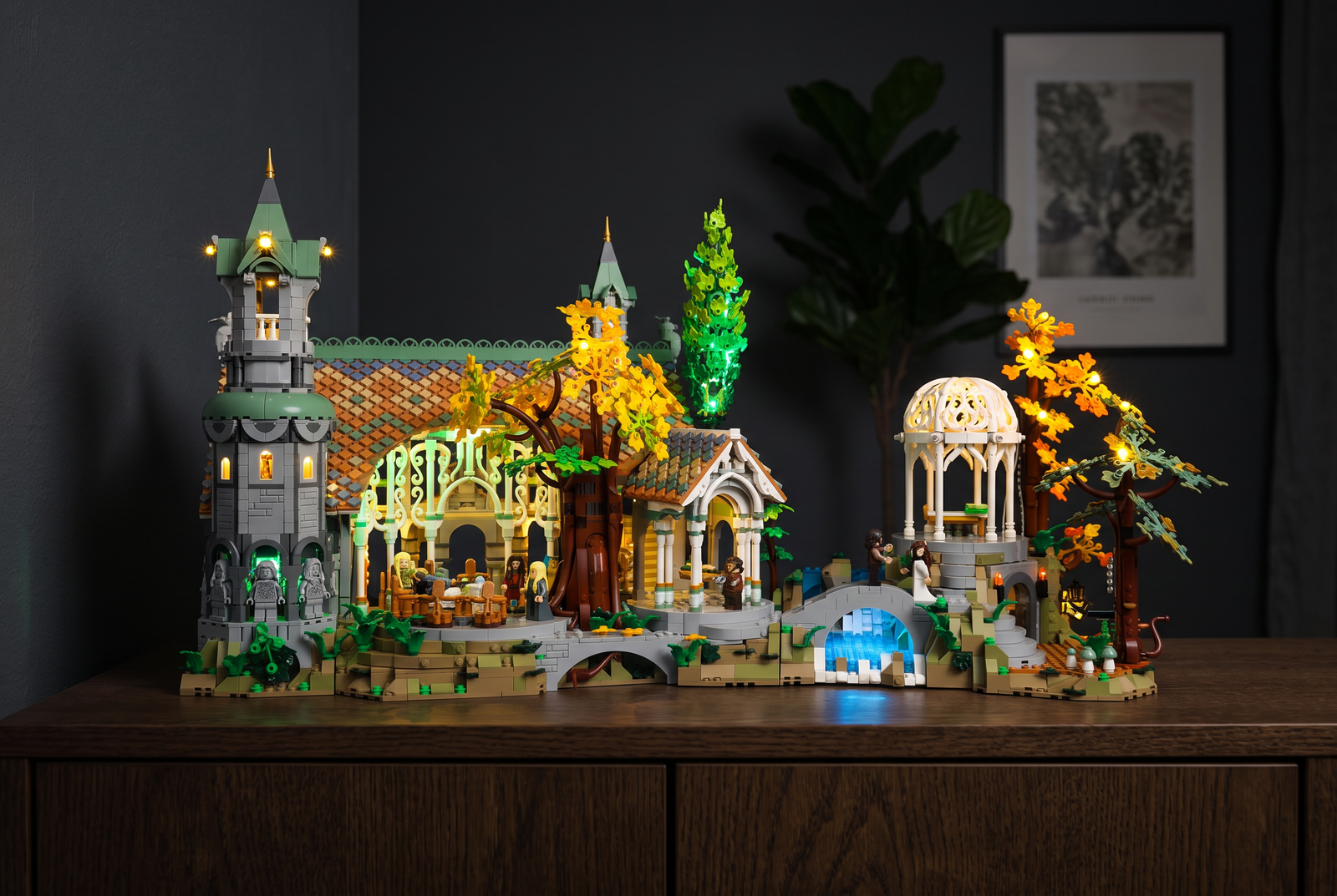Light kit for The Lord of the Rings: Rivendell 10316