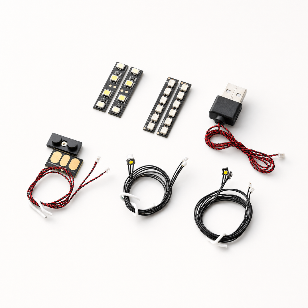 Lighting Starter Pack for LEGO® components with dimensions