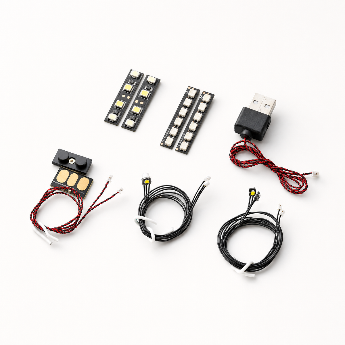 Lighting Starter Pack for LEGO® components with dimensions