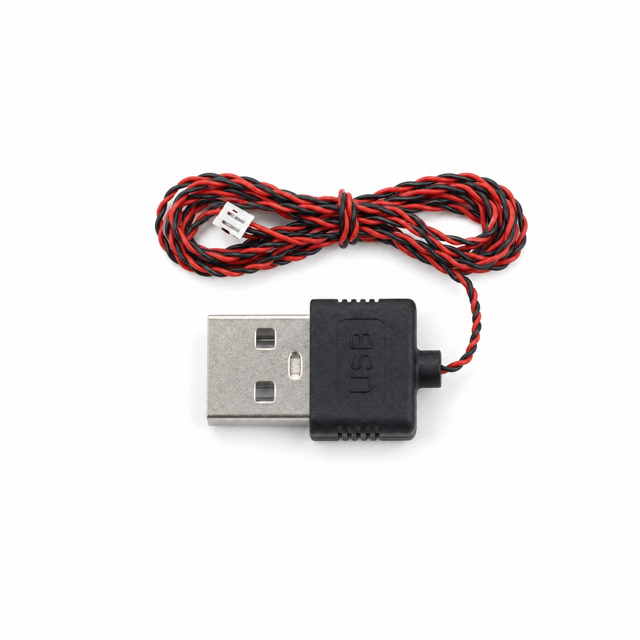 USB Connecting Cable for LEGO® light kits — pack of 4