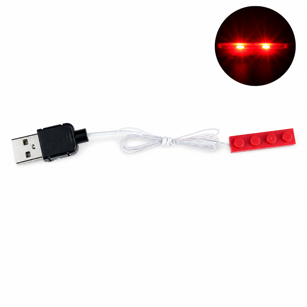 String LED Light Kit for LEGO® — red