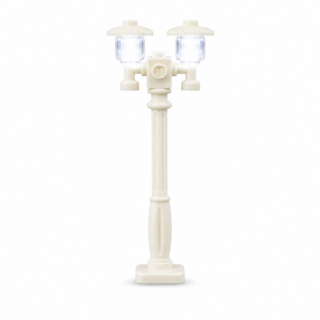 Double LED Lamp Post