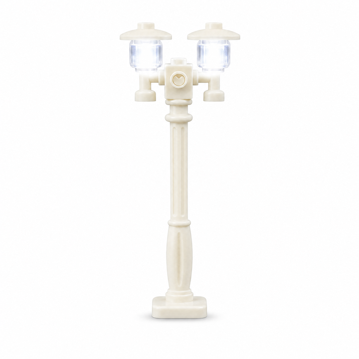 Double LED Lamp Post