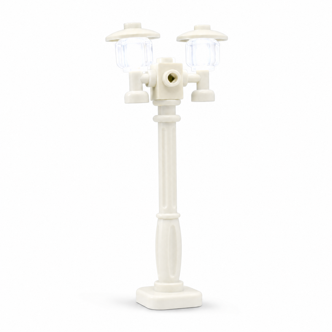 Double LED Lamp Post