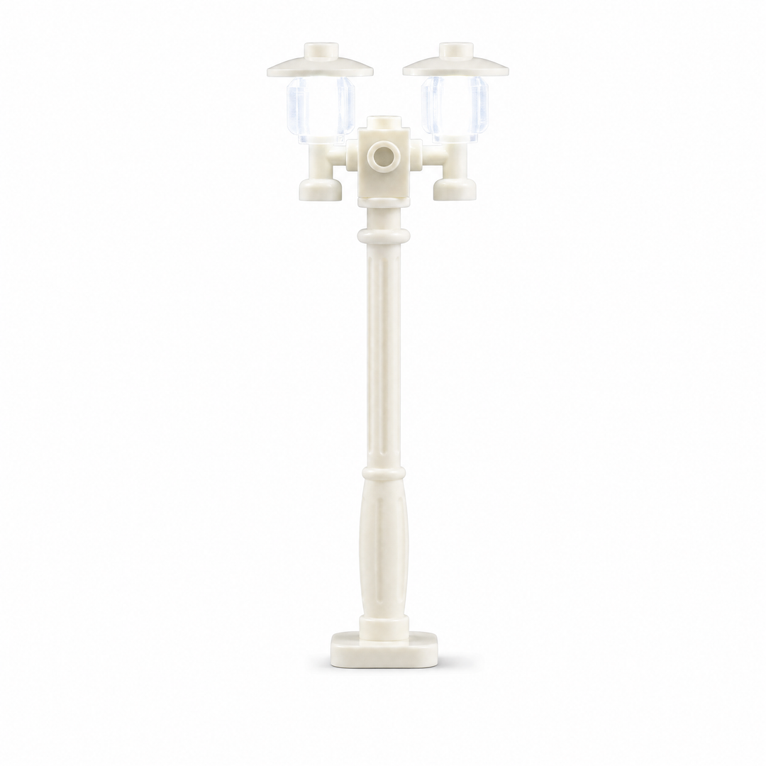 Double LED Lamp Post