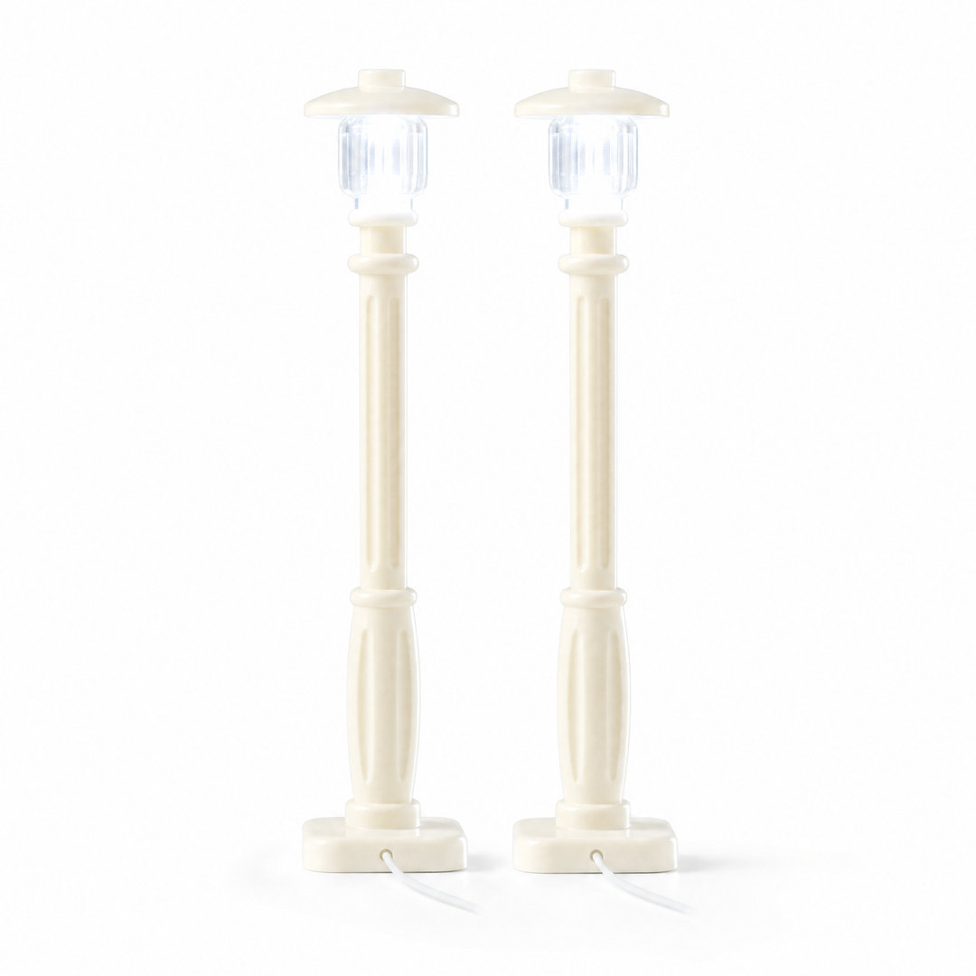 2 LED lamp posts in 1 USB for LEGO