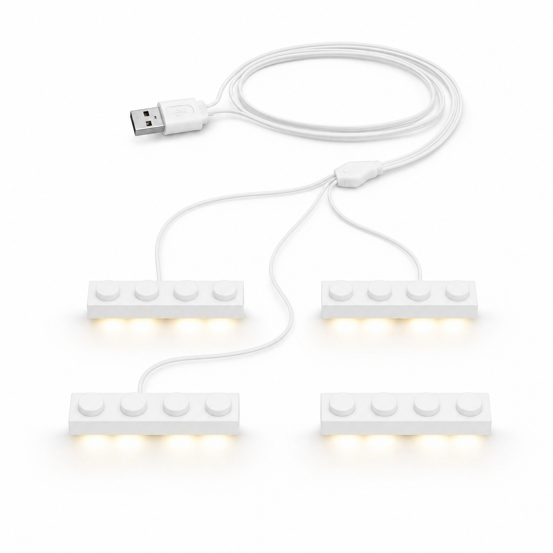 Warm 4 in 1 USB LED Light Kit