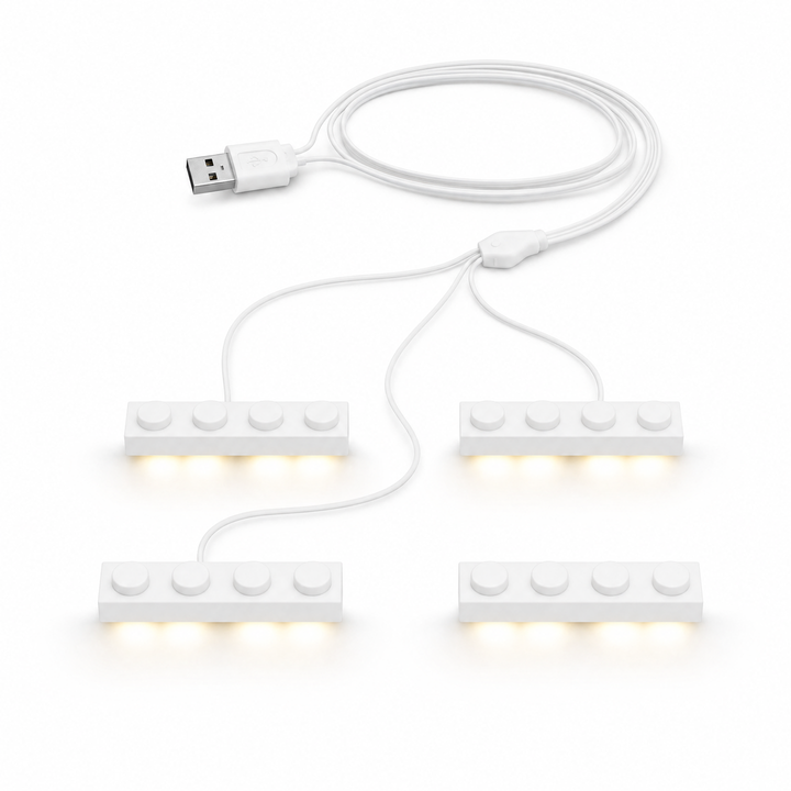 Warm 4 in 1 USB LED Light Kit