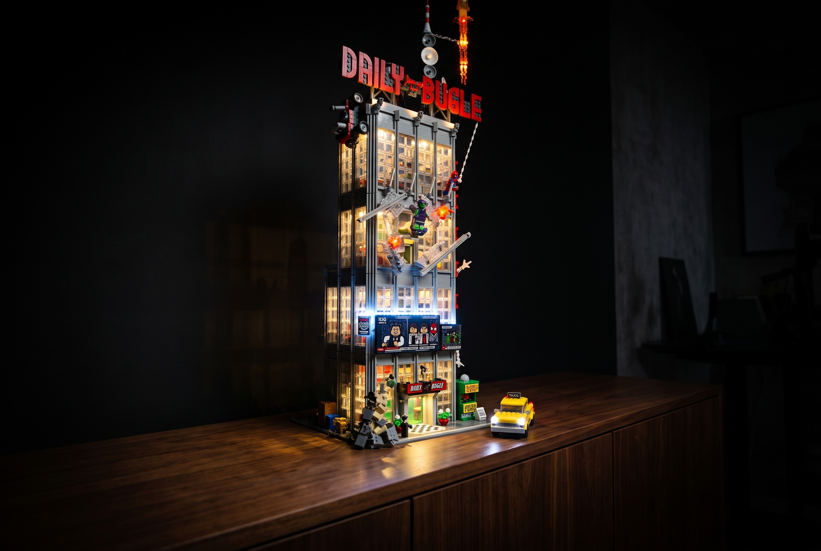 Light Kit for Daily Bugle 76178