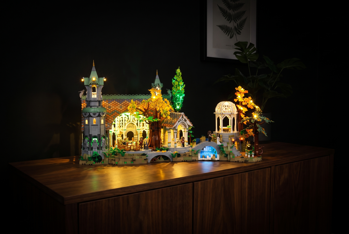 August Draw · LEGO® Rivendell 10316 Set + Game of Bricks Light Kit