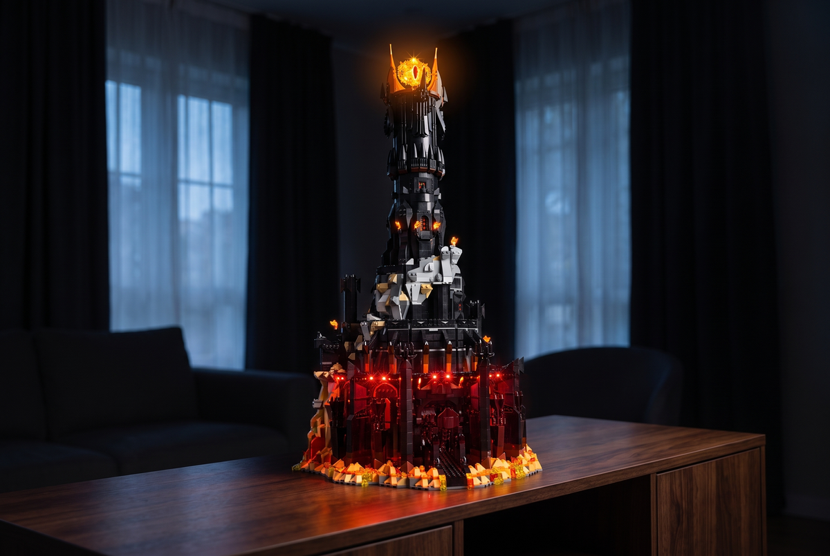 September Draw · LEGO® The Lord of the Rings: Barad-dûr™ 10333 Set + Game of Bricks Light Kit