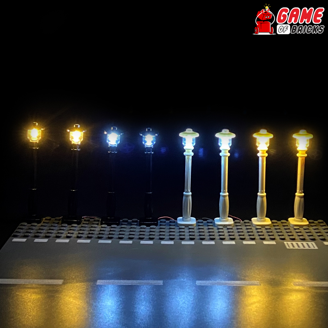 5x LED Lamp Post