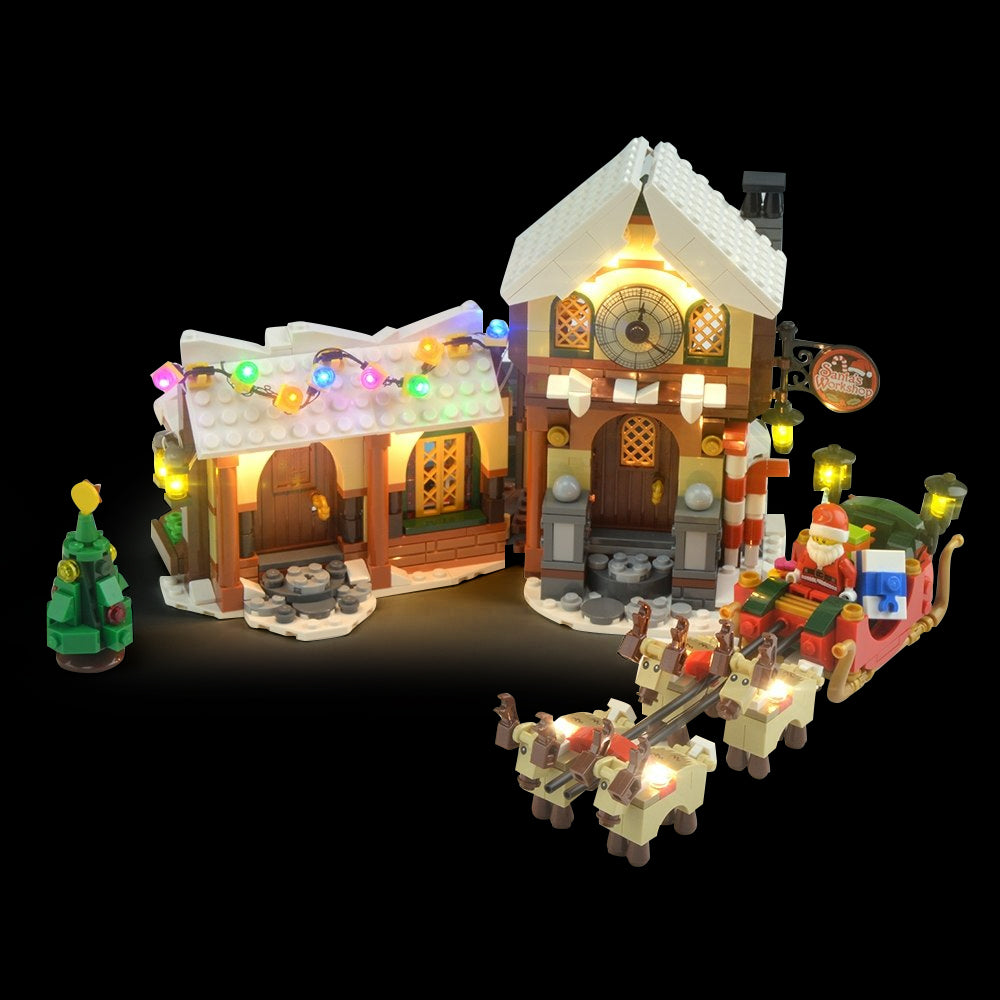 Light Kit for LEGO® Santa’s Workshop 10245