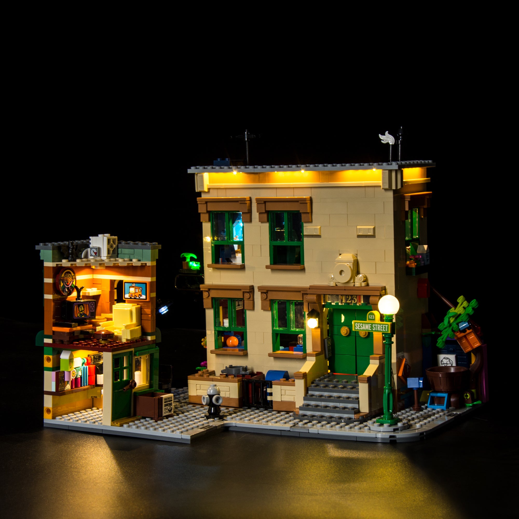 YOKOMO LED UNDER LIGHT KIT 6点セット 123 Light Kit for LEGO® 123 Sesame Street 21324