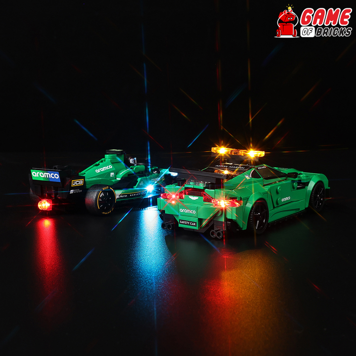 LEGO Aston Martin Safety Car & AMR23 76925 Light Kit