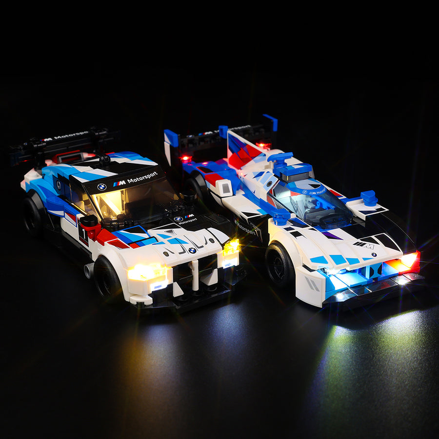 LEGO BMW M4 GT3 & BMW M Hybrid V8 Race Cars 76922 Light Kit