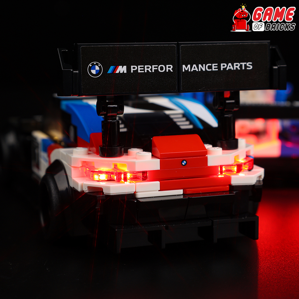 LEGO BMW M4 GT3 & BMW M Hybrid V8 Race Cars 76922 Light Kit