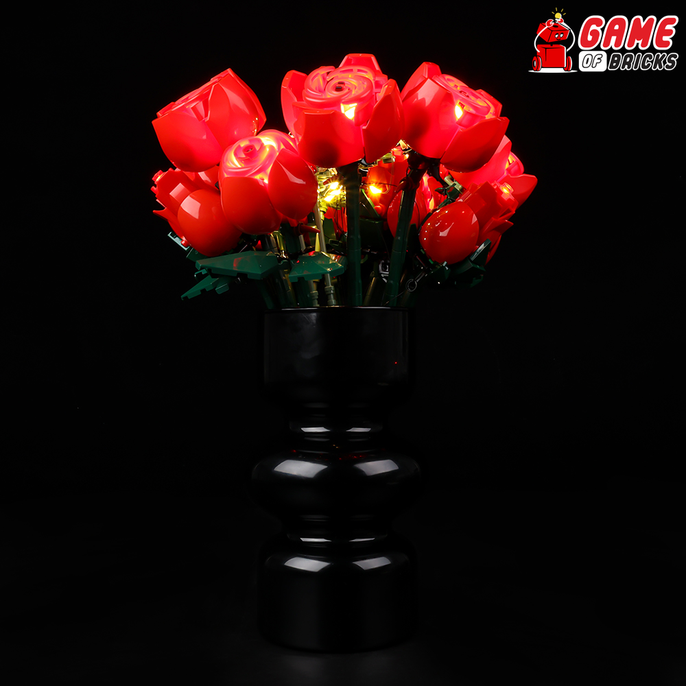 LEGO Bouquet of Roses LED light kit