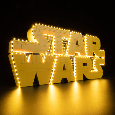 Light Kit for LEGO® Brick-Built Star Wars Logo 75407