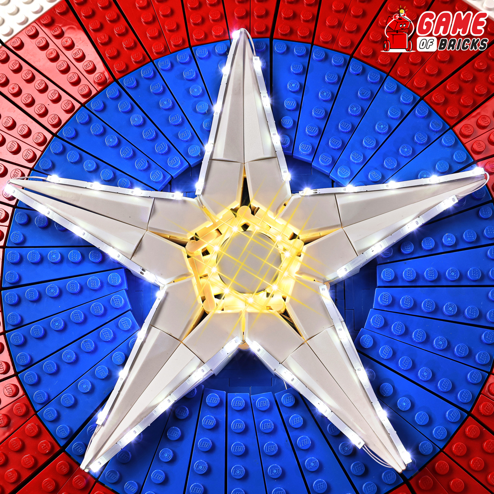 LEGO Captain America's Shield 76262 Light Kit