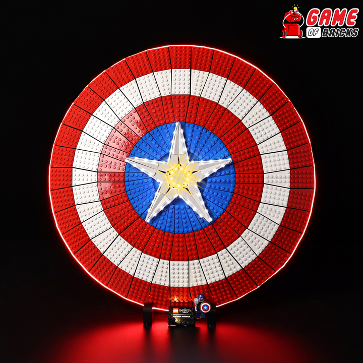 LEGO Captain America's Shield 76262 Light Kit