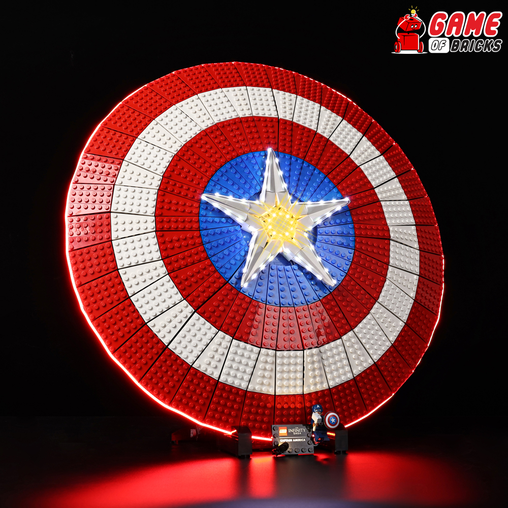 LEGO Captain America's Shield 76262 Light Kit