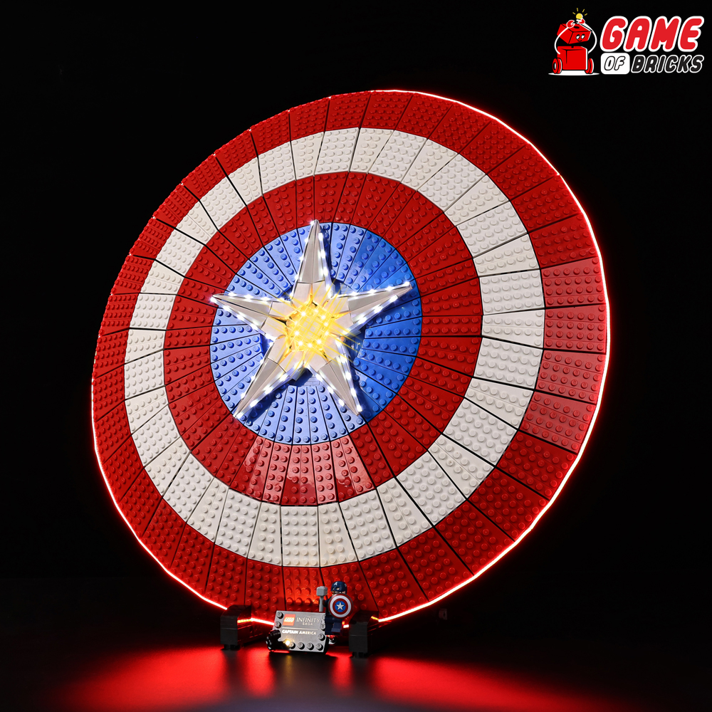 LEGO Captain America's Shield 76262 Light Kit