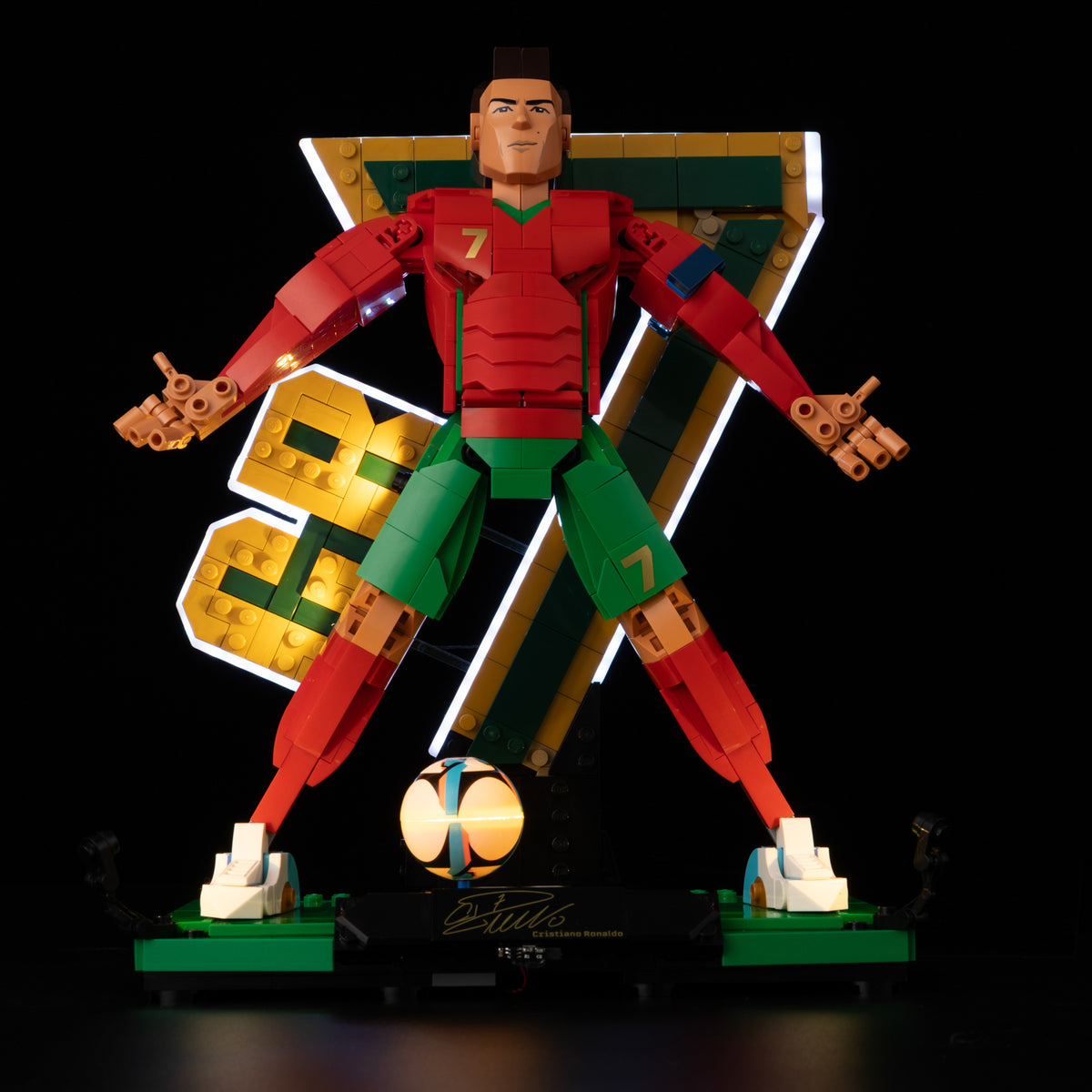 LEGO® Cristiano Ronaldo – Soccer Legend 43016 Light Kit